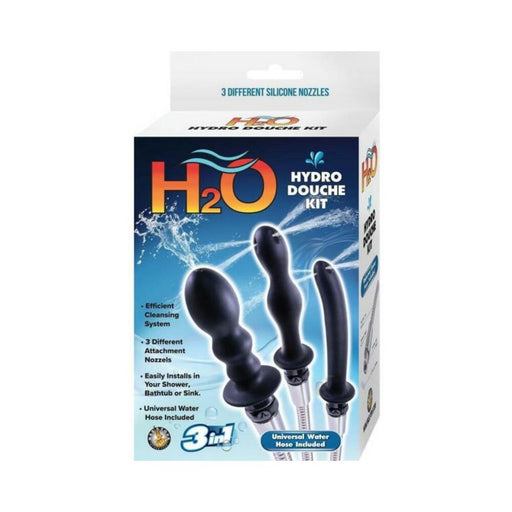 H2o Hydro Douche Kit Black - SexToy.com