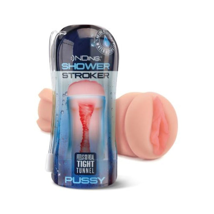 Happy Ending Self-lubricating Shower Stroker - Pussy | SexToy.com