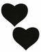 Heart Sweety Hearts Black Pasties O/S | SexToy.com