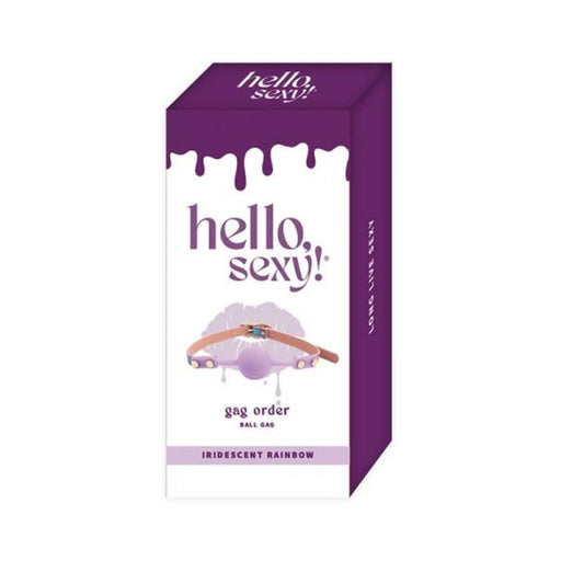 Hello, Sexy! Gag Order Purple - SexToy.com