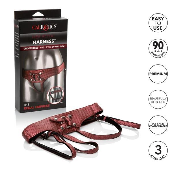 Her Royal Harness The Regal Empress Red | SexToy.com