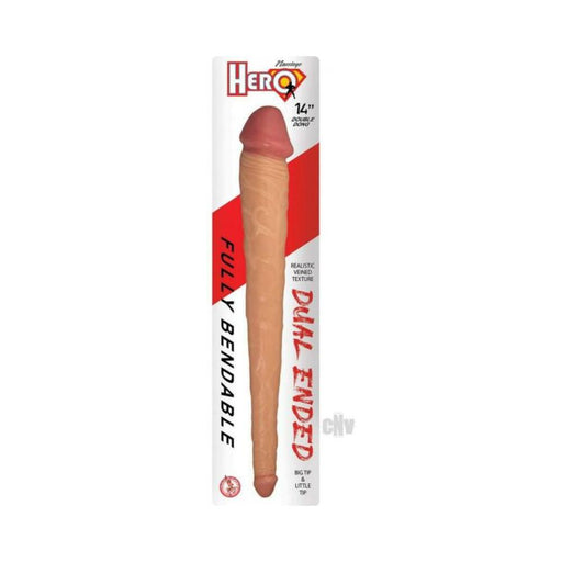 Hero Double Dong 14 In. White | SexToy.com