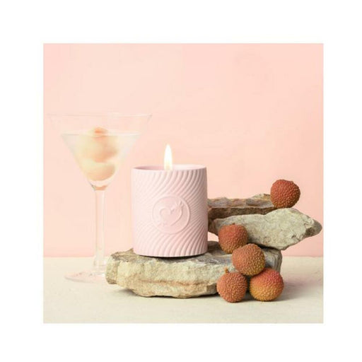 Highonlove Pink Massage Candle Litchi Martini - SexToy.com