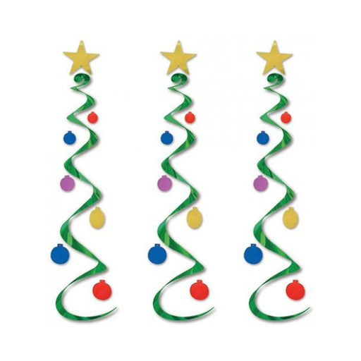 Holiday Tree Whirls Décor - Multi Color - SexToy.com