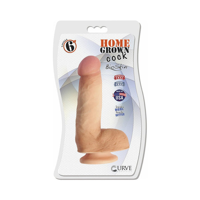 Home Grown Cock Bioskin 6 inches Beige - SexToy.com