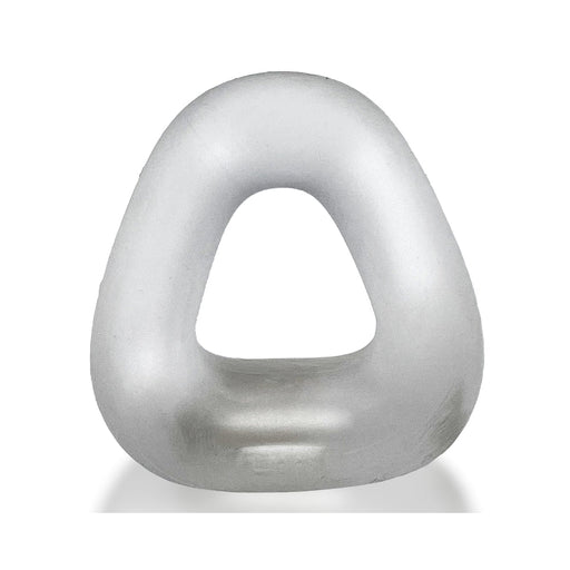 Hunkyjunk Zoid Trapezoid Lifter Cockring Clear Ice - SexToy.com