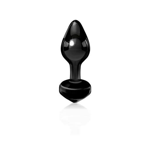 Icicles No. 44 Black Glass Butt Plug | SexToy.com