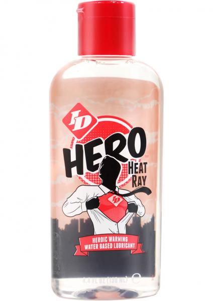ID Hero Heat Ray Water Based Warming Lubricant 4.4oz | SexToy.com