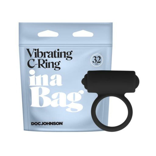 In A Bag Vibrating C-ring Black - SexToy.com