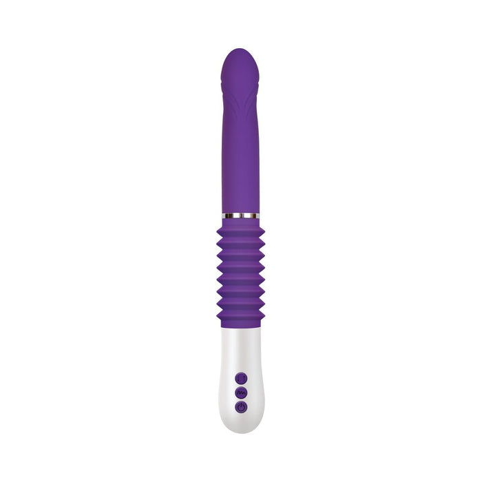 Infinite Thrusting Sex Machine Purple Vibrator - SexToy.com