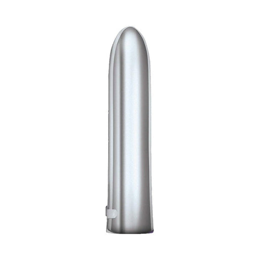 Intense Power Bullet Rechargeable 7 Function Usb Cord Included Waterproof Silver | SexToy.com