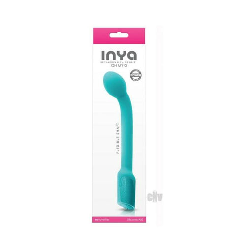 Inya Oh My G G-spot Vibrator Rechargeable Teal | SexToy.com