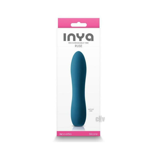 Inya Ruse Vibrator Teal | SexToy.com