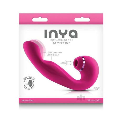 Inya Symphony Suction Dual Stimulator Pink | SexToy.com