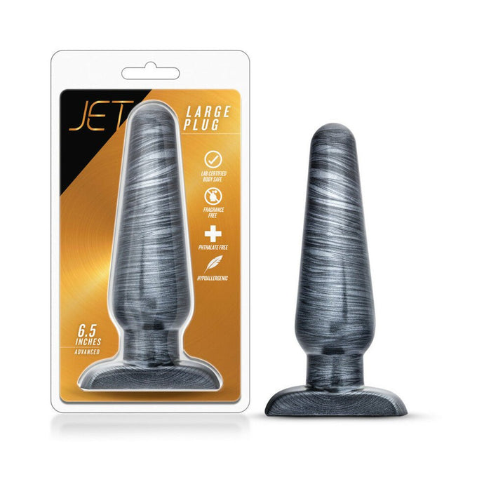 Jet Large Plug Carbon Metallic Black - SexToy.com