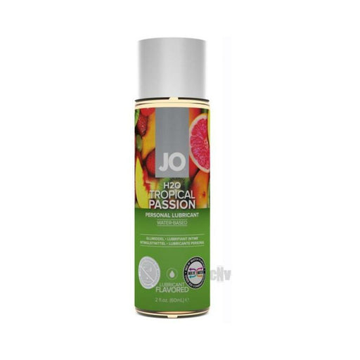 Jo H2o Flavored Tropical Passion Lubricant 2 Oz. | SexToy.com
