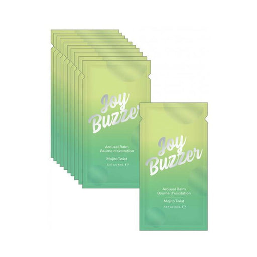 Joy Buzzer Mojito Twist Foil - 4 Ml Pack Of 24 - SexToy.com