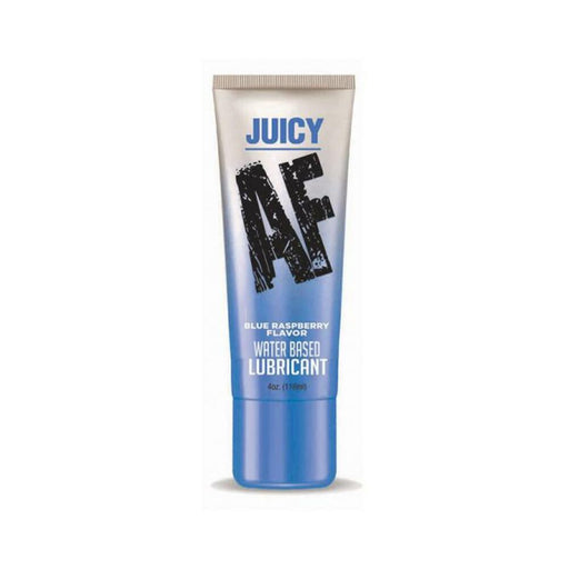 Juicy Af Water-based Lube - Blue Raspberry 4 Oz | SexToy.com
