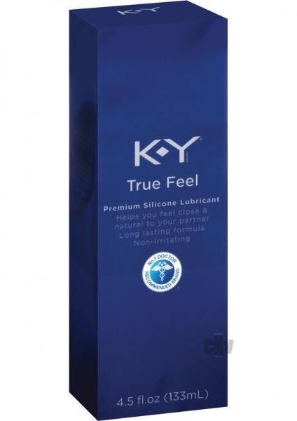 K-Y True Feel Silicone Lubricant 4.5oz | SexToy.com