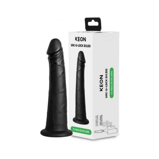 Kiiroo Keon Vacuum Lock Dildo - Black - SexToy.com