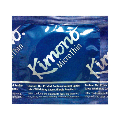 Kimono Micro Thin Lubricated Latex Condoms 12 Pack | SexToy.com