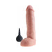 King Cock 11 inches Squirting Dildo Beige - SexToy.com
