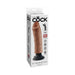 King Cock 8in Vibrating Cock - SexToy.com