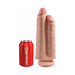 King Cock 9in Two Cocks One Hole - SexToy.com