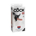 King Cock Strap On Harness with 6 inches Dildo Beige - SexToy.com