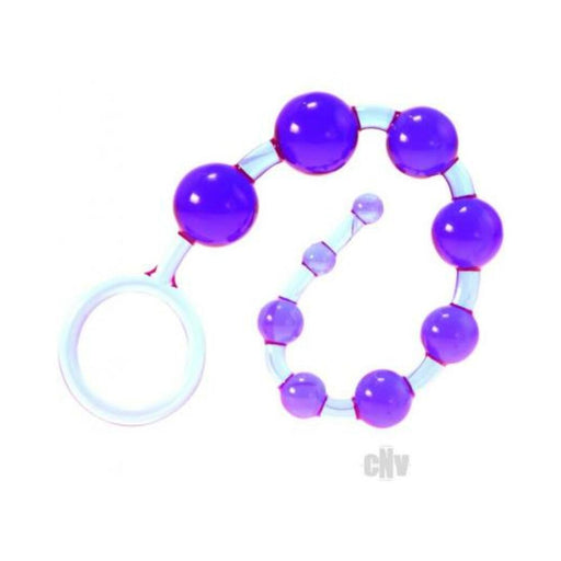 Kinx Dragonz Tail Anal Beads Violet Os - SexToy.com