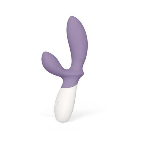 Lelo Loki Wave 2 Rechargeable Silicone Dual Stimulation Prostate Vibrator Violet Dust | SexToy.com