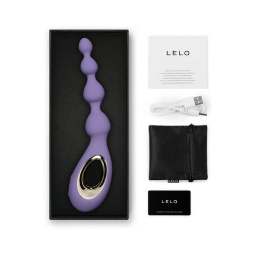Lelo Soraya Anal Beads Purple - SexToy.com