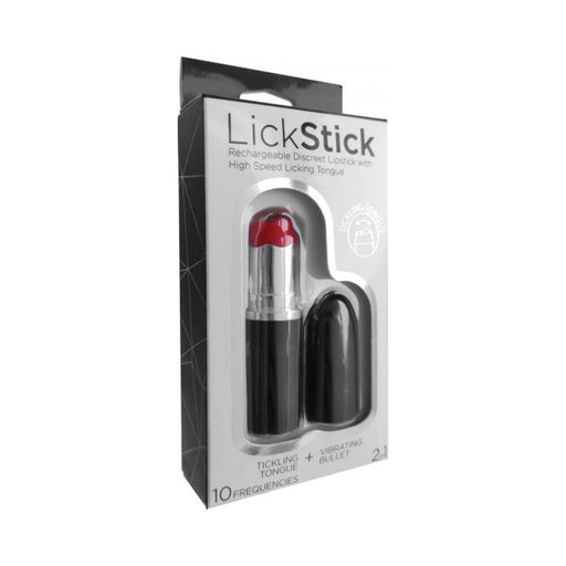 Lick Stick Lipstick Vibe 10-speed Rechargeable | SexToy.com
