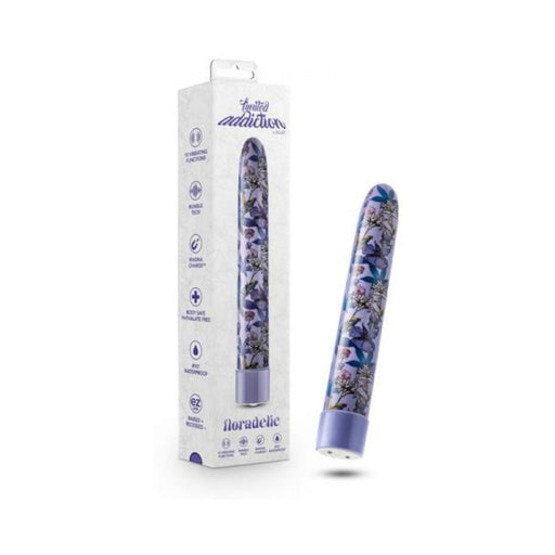 Limited Addiction Dreamscape Rechargeable 7 In. Vibrator Blue - SexToy.com