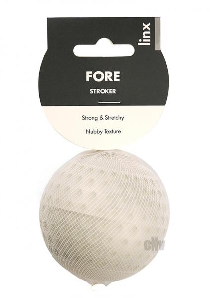 Linx Fore Stroker Ball Clear/white Os | SexToy.com