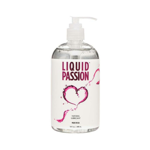 Liquid Passion Natural Lubricant - 16oz - SexToy.com