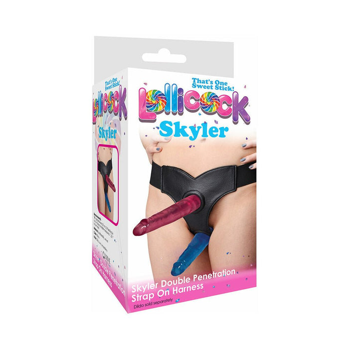 Lollicock Double Dong Skyler Harness With Dongs - SexToy.com