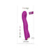 Love To Love Swap Rechargeable Triple Motor Tapping Silicone G-spot Vibrator Sweet Orchid | SexToy.com