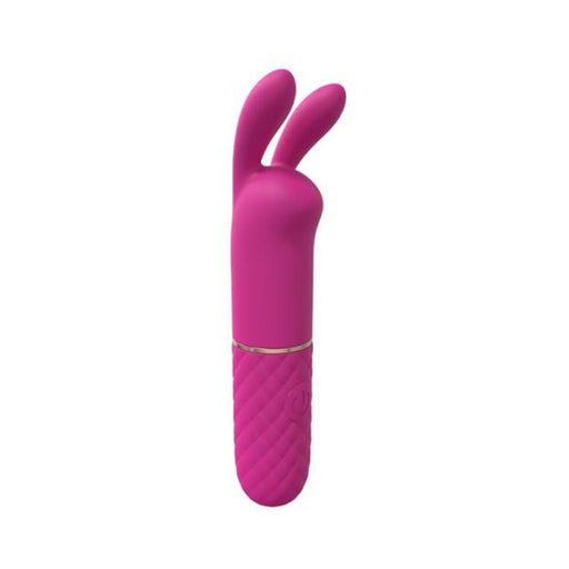 Loveline Dona 10 Speed Vibrating Mini-rabbit Silicone Rechargeable Waterproof Pink - SexToy.com