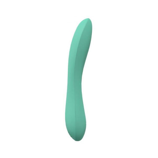 Loveline Lust 10 Speed Flexible Vibe Sealed Silicone Rechargeable Submersible Green - SexToy.com