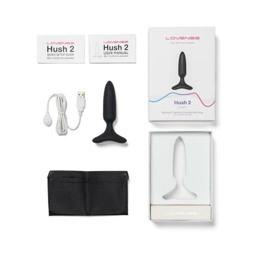 Lovense Hush 2 App-compatible Butt Plug 1 In. | SexToy.com
