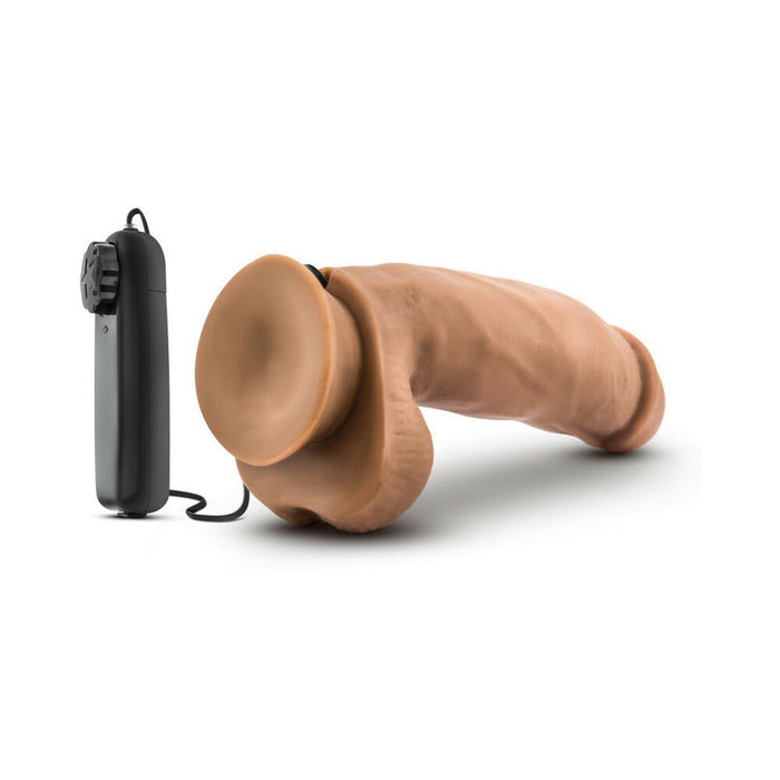 Loverboy - Mma Fighter - 7 Inch Vibrating Realistic Cock - Mocha - SexToy.com