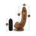 Loverboy - The Boxer - 9 Inch Vibrating Realistic Cock - Mocha - SexToy.com