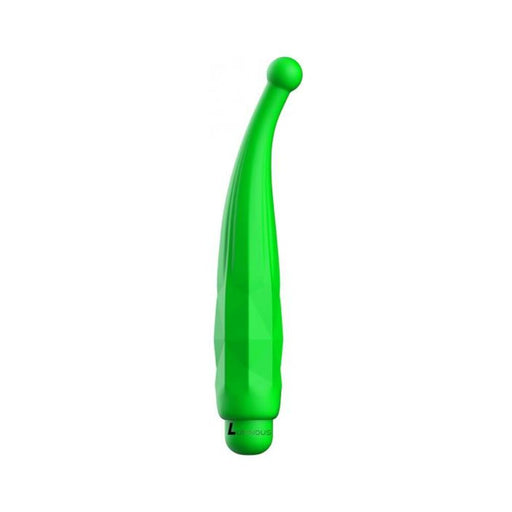 Luminous Lyra Abs Bullet With Silicone Sleeve 10 Speeds Green | SexToy.com