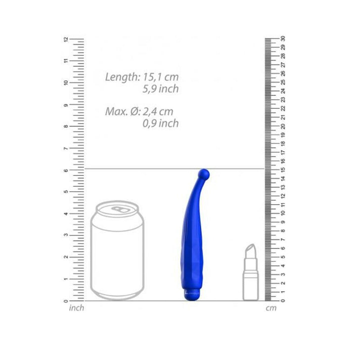 Luminous Lyra Abs Bullet With Silicone Sleeve 10 Speeds Royal Blue | SexToy.com