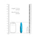 Luminous Myra Abs Bullet With Silicone Sleeve 10 Speeds Turquoise | SexToy.com