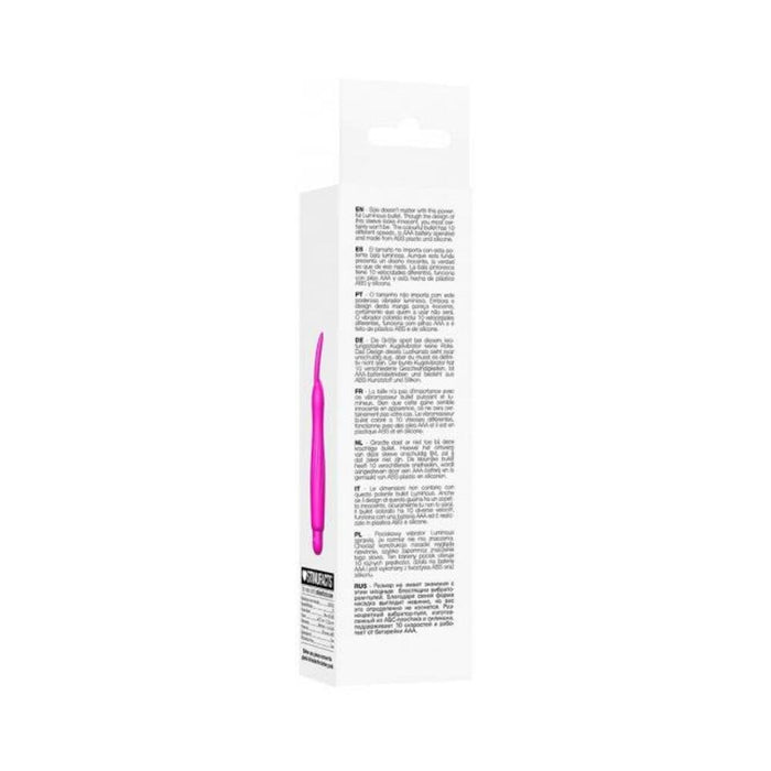 Luminous Sofia Abs Bullet With Silicone Sleeve 10 Speeds Fuchsia | SexToy.com
