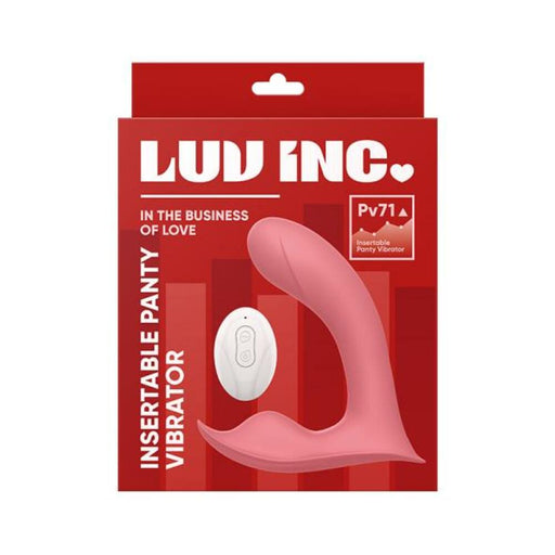 Luv Inc Pv71 Insertable Panty Vibrator Taupe | SexToy.com