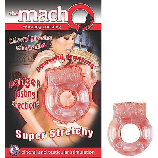Macho Vibrating Cockring Beige | SexToy.com