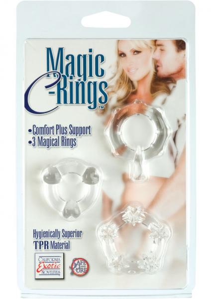 Magic C Rings Set Of 3 Clear | SexToy.com